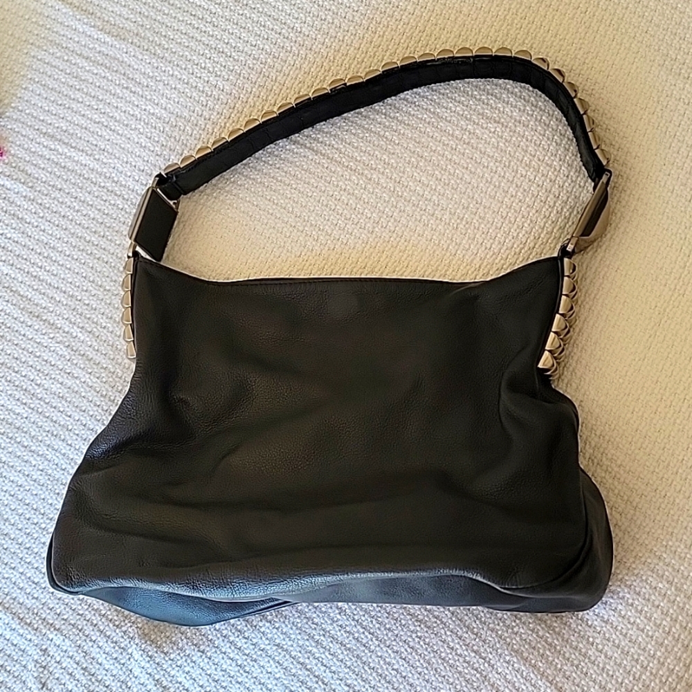 *RARE* Betsey Johnson Leather Studded Handle Bag (G.U.D.)